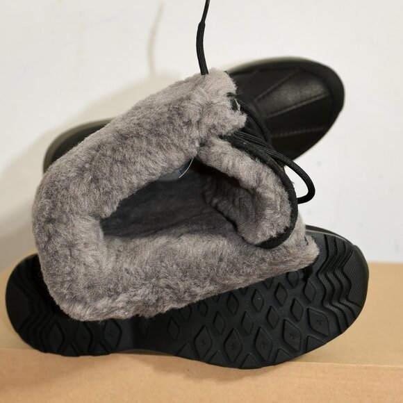 Black/Gray UGG Ladies' Adirondack Tall Boot III - Picture 5 of 14